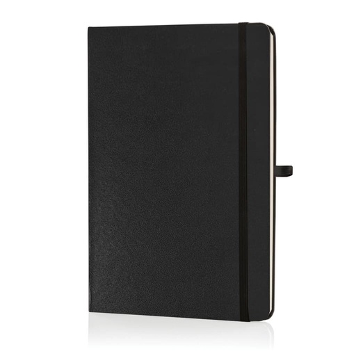 [NBSN 101G] BUKH - SANTHOME A5 Hardcover Ruled Notebook Black Glossy