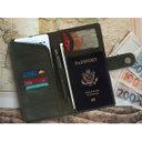 TONALA - SANTHOME Genuine Leather Wallet + Pen Set (Anti-microbial)