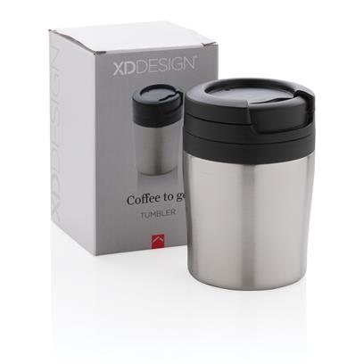 COFFEL - XDDESIGN Double walled Mug Silver