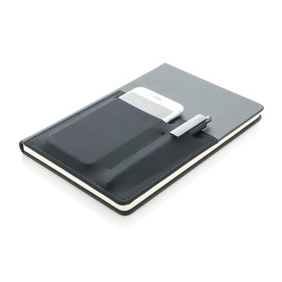PENZA - A5 Deluxe Notebook With Smart Pockets Black