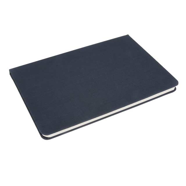 ORSHA - SANTHOME A5 Recycled Sustainable Notebook - Navy Blue (Anti-Microbial)