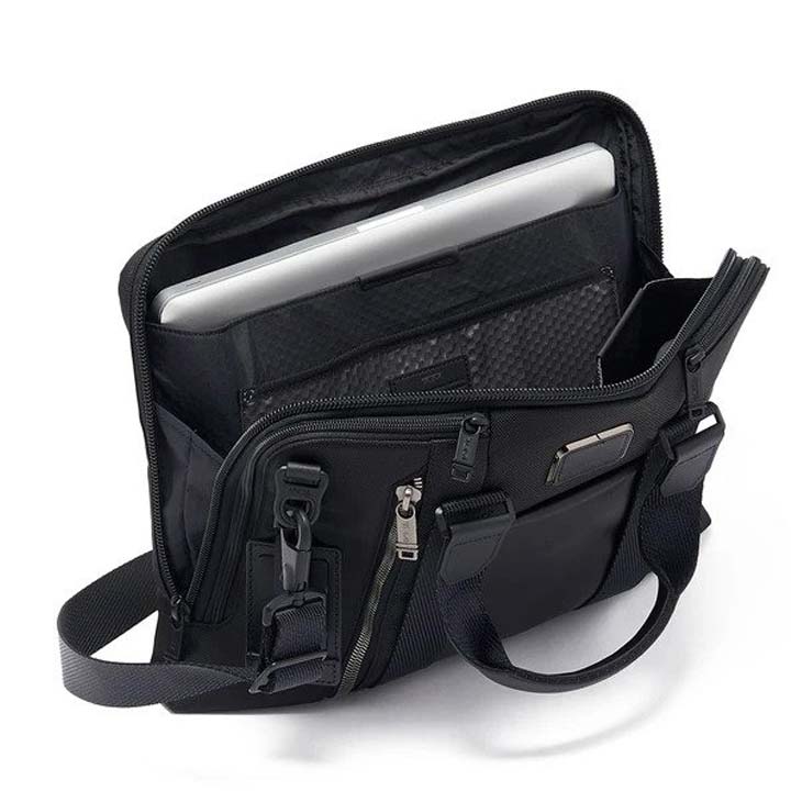 TUMI - Alpha Bravo Aviano Slim Briefcase - Black