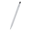 Cross Click™ Chrome Ballpoint Pen with Classic Blue Journal Gift Set