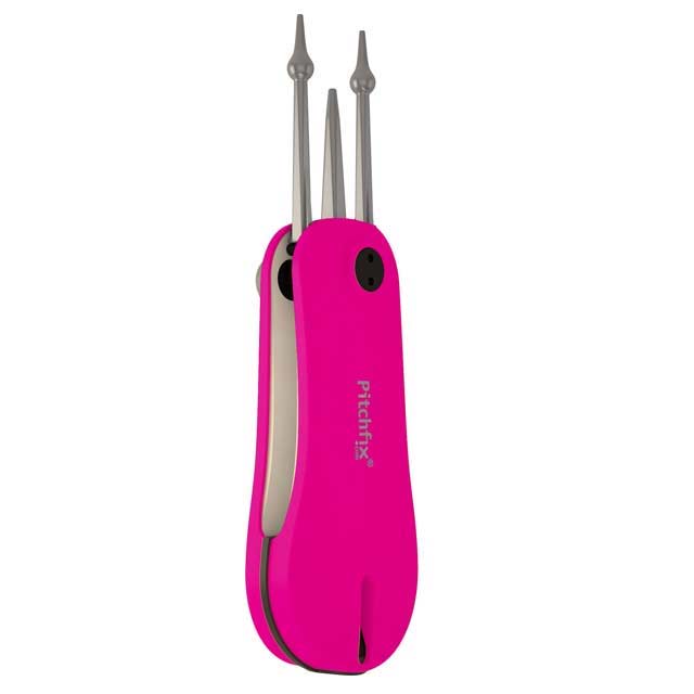 Pitchfix Fusion 2.5 Pin - Golf Divot Tool - Pink