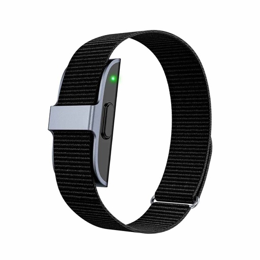 CORE VITALS - @memorii Health & Longevity Smart Fitness Band - Black
