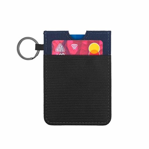 LUGANO - Card Holder - Navy Blue