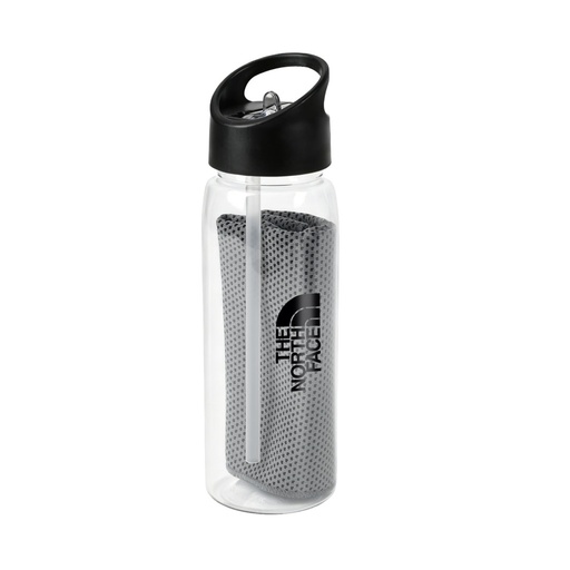 Giftology - DEVON Cooling Towel in Plastic bottle 800 ml - Black