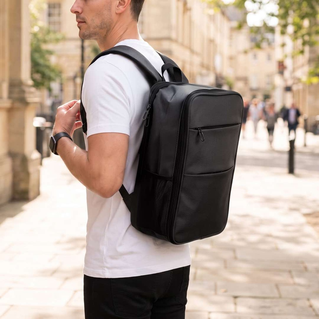 ASHFORD - Giftology Expandable Backpack - Black 