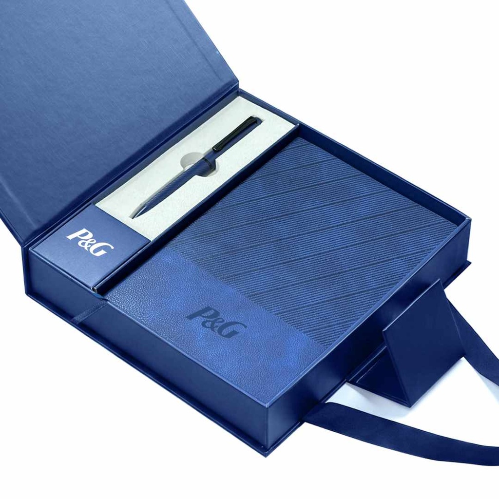 MODA - Giftology Premium 2pc Gift Set - Navy Blue