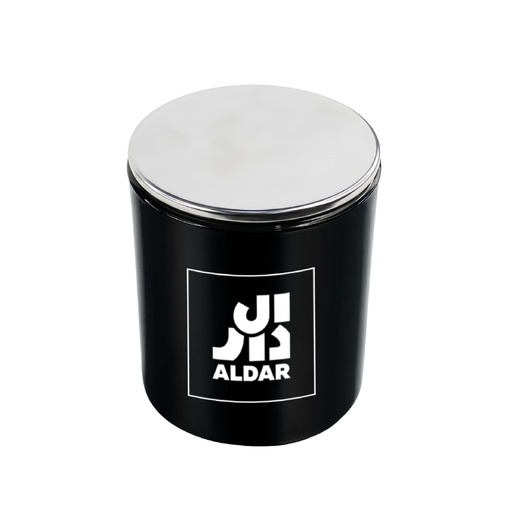SHAMS - Lavender Scented Candle with Metal Lid - Black 