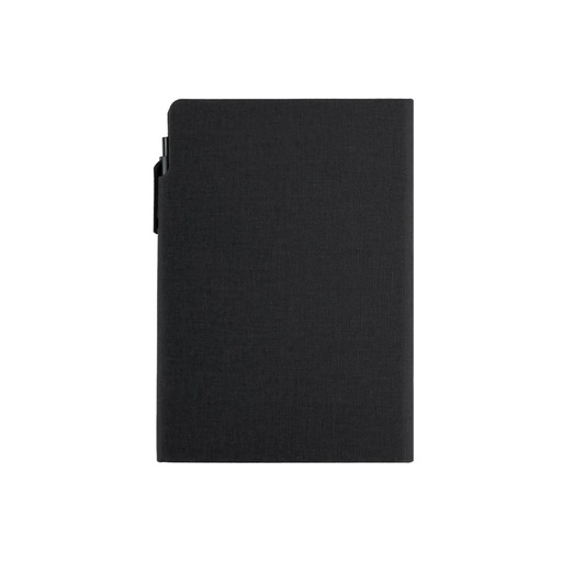 CARLO - Giftology Notepad with Pen and Sticky Note - Black 