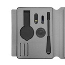 SOLAIS - Santhome Recycled 10000 mAh Power Bank with 15W Magsafe Smart A5 Organizer - Grey 