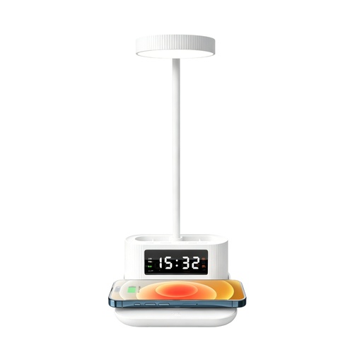 VELTRIX - Giftology 6in1 Multifunctional Desk Lamp - White
