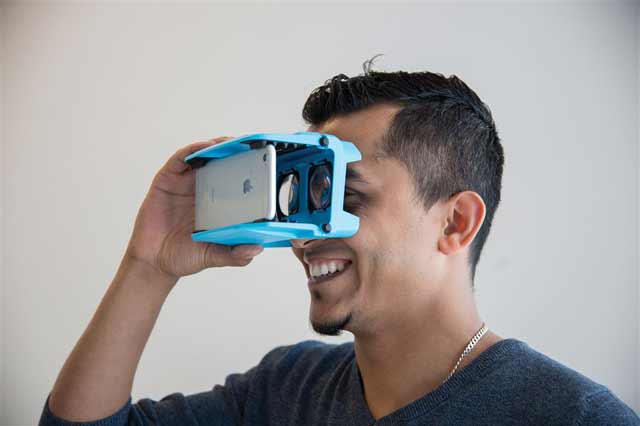 THREDEE - XD Technology 3D Basic Virtual Reality Glasses Blue