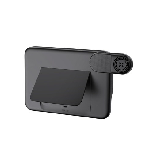 FAROS @memorii 5 in 1 Wireless Fast Charging Station with Display Clock - Black