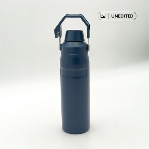 THERMORA - Hans Larsen SummitGrip Thermal Flask 710 ml - Navy Blue