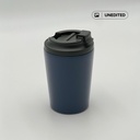 MILOS - Hans Larsen Double Wall Coffee Mug 350 ml - Navy Blue