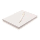 XD A5 Hard Cover Notebook With Pen - White