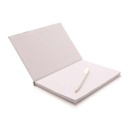 XD A5 Hard Cover Notebook With Pen - White