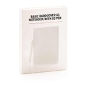 XD A5 Hard Cover Notebook With Pen - White