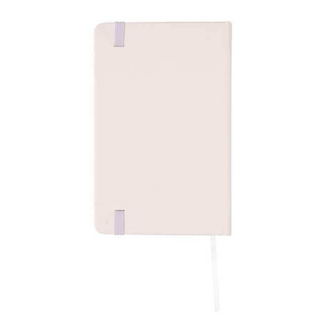 XD A6 Hard Cover Notebook With Stylus Pen - White