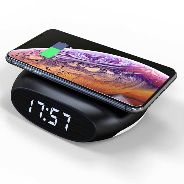 OCOTAL - @memorii Wireless Charger With Alarm Clock