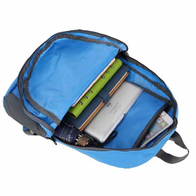 FOLDI - Giftology Foldable Backpack-Blue
