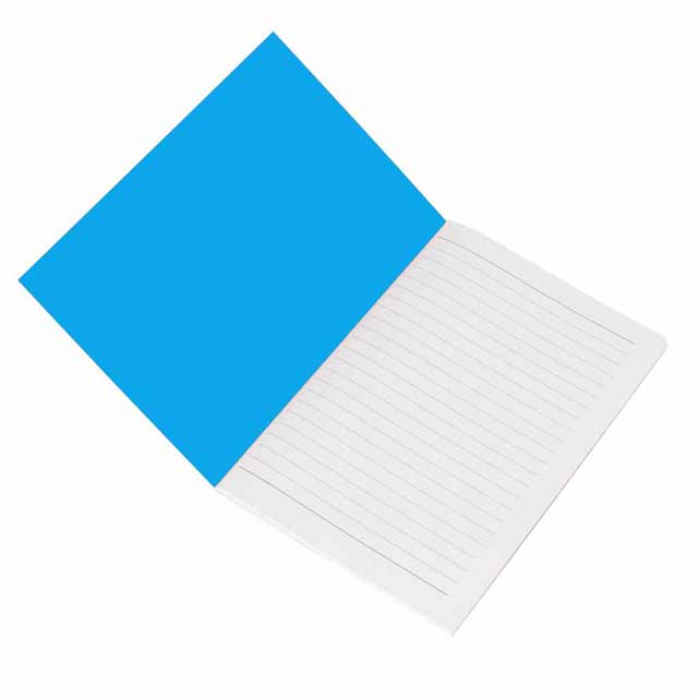 VINICA - eco-neutral A5 Notebook - Aqua Blue