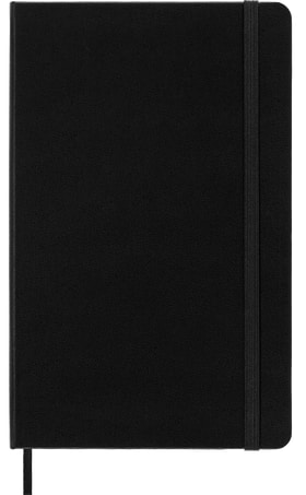 Moleskine Large Notebook - Hard Cover - Plain - Black