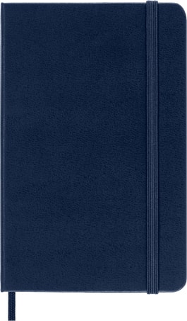 Moleskine Pocket Notebook - Hard Cover - Ruled - Navy Blue