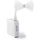 BUMAB - Giftology Portable USB Fan White