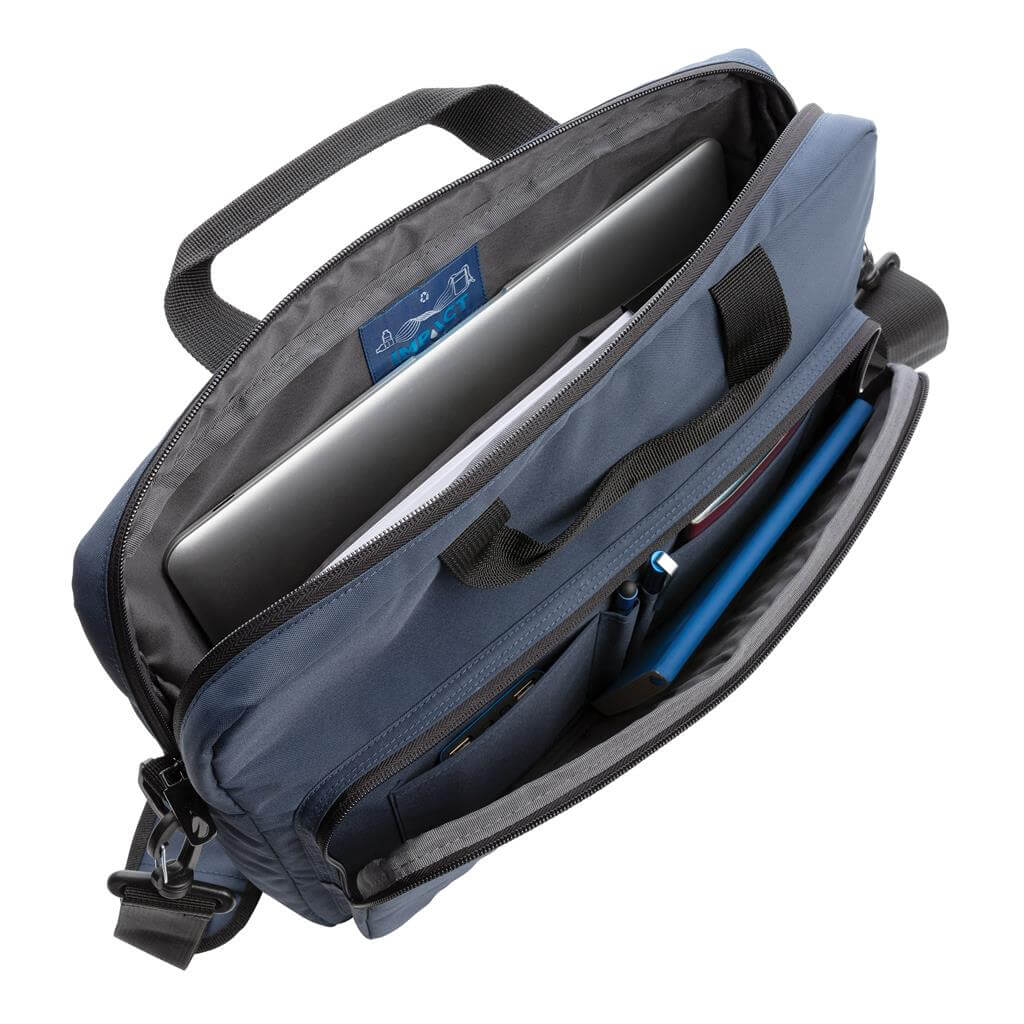 Impact AWARE™ RPET 15.6" Laptop Bag - Navy Blue