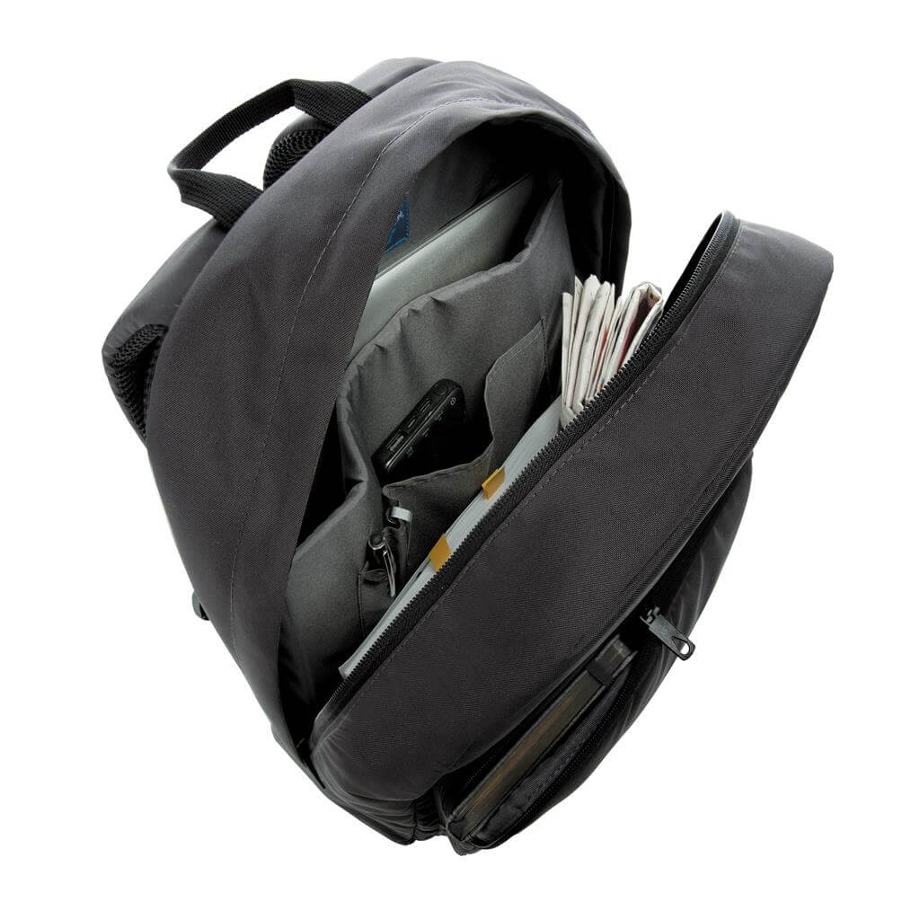 Impact AWARE™ RPET Basic 15.6&quot; Laptop Backpack - Black