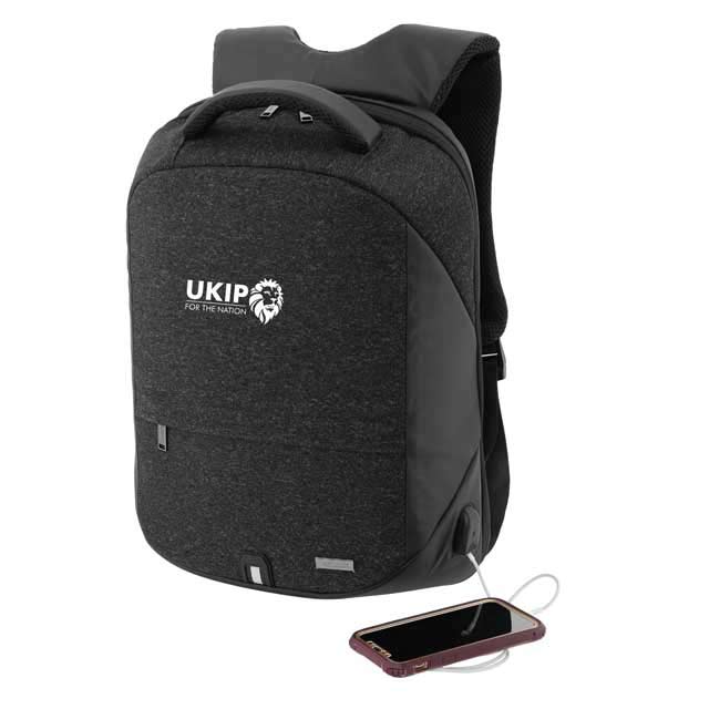 ROSARIO -SANTHOME Laptop Backpack With USB Port