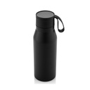 NEBRA - CHANGE Collection Vacuum Bottle with Silicon Strap - Black