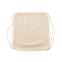 Drawstring Backpack In 100% Cotton Fabric