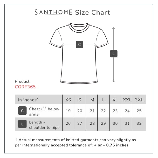 Core365 - Santhome Adult Performance Roundneck T-Shirt