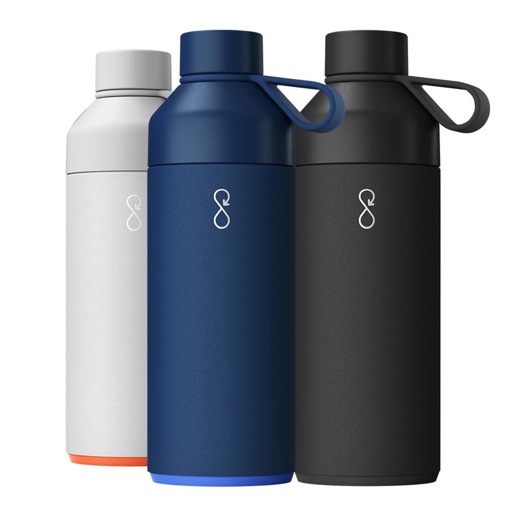 Ocean Bottle 1L - Obsidian Black