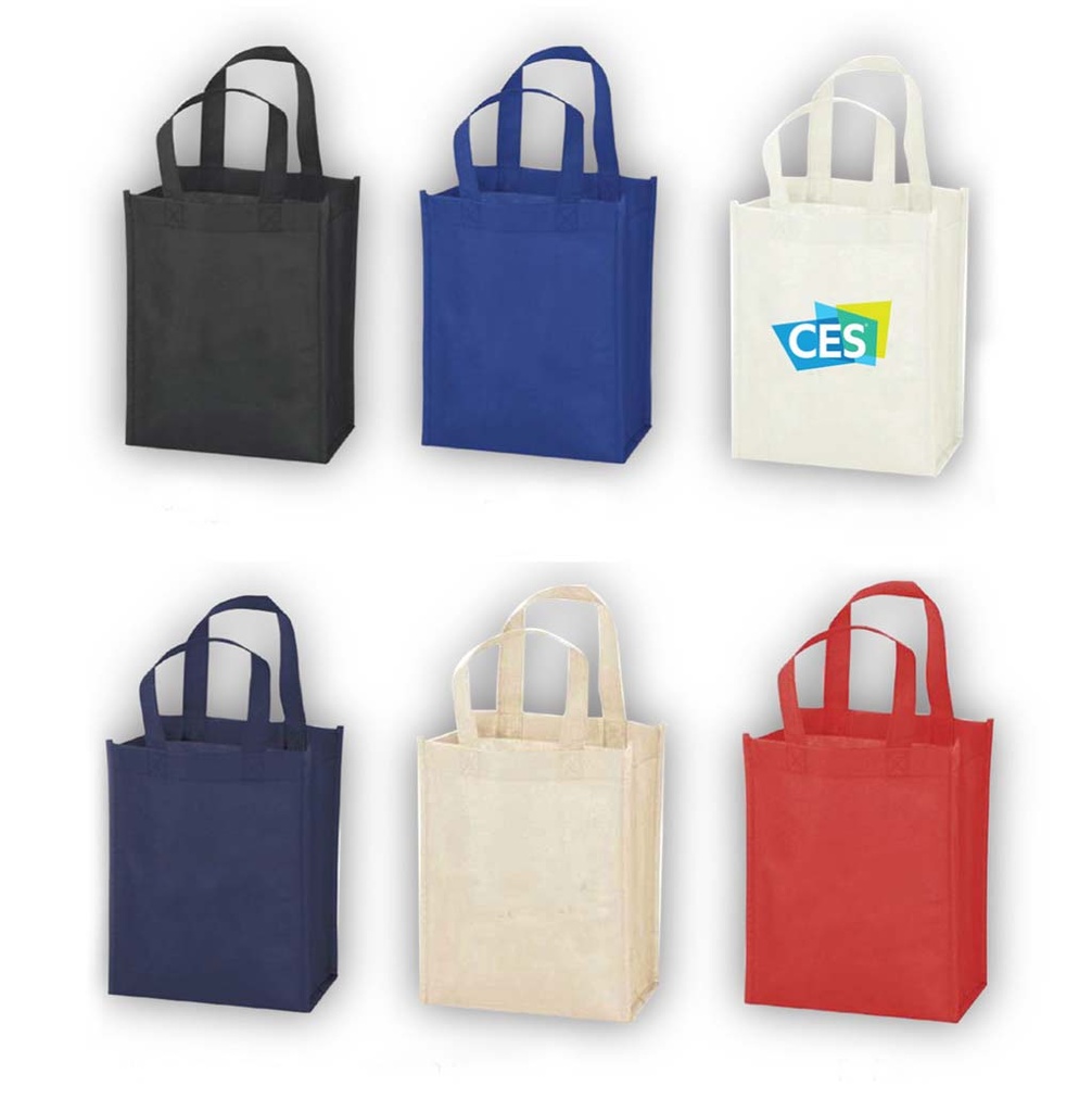 Non-woven Shopping Bag Vertical White