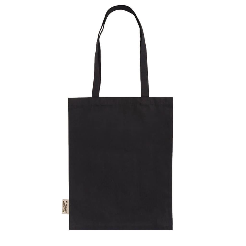 RIGA - Recycled Cotton Tote Bag - Black