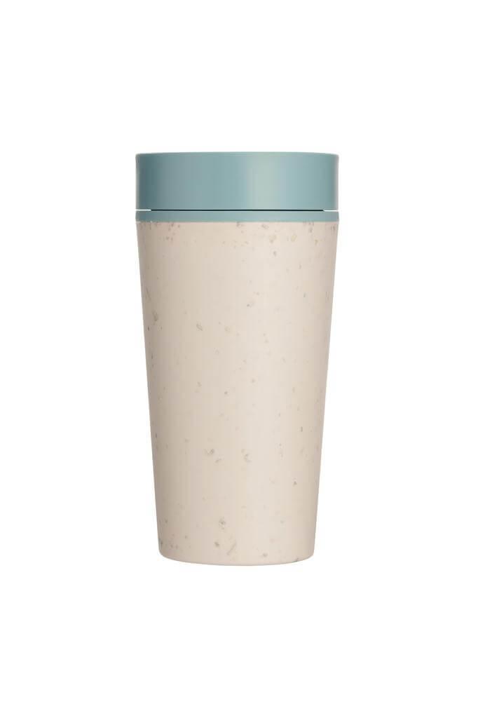 Circular Cup 12oz Cream &amp; Faraway Blue