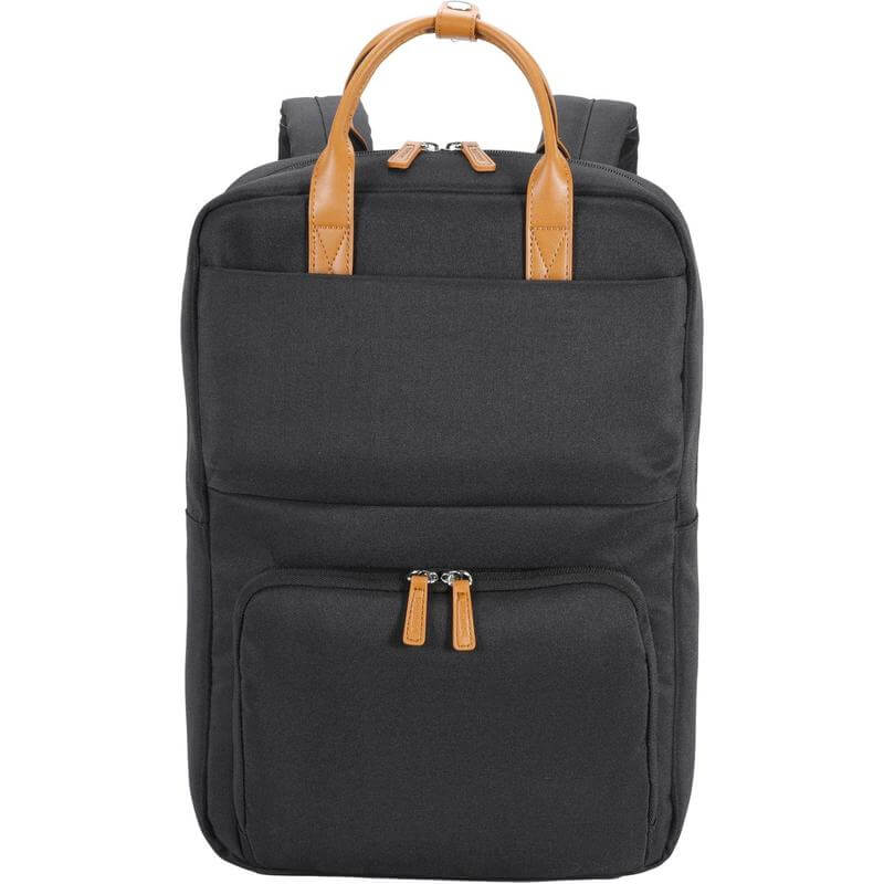 Mainz Santhome Black Laptop Backpack - Stylish Custom Bags