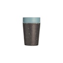 Circular Cup 8oz Black &amp; Faraway Blue