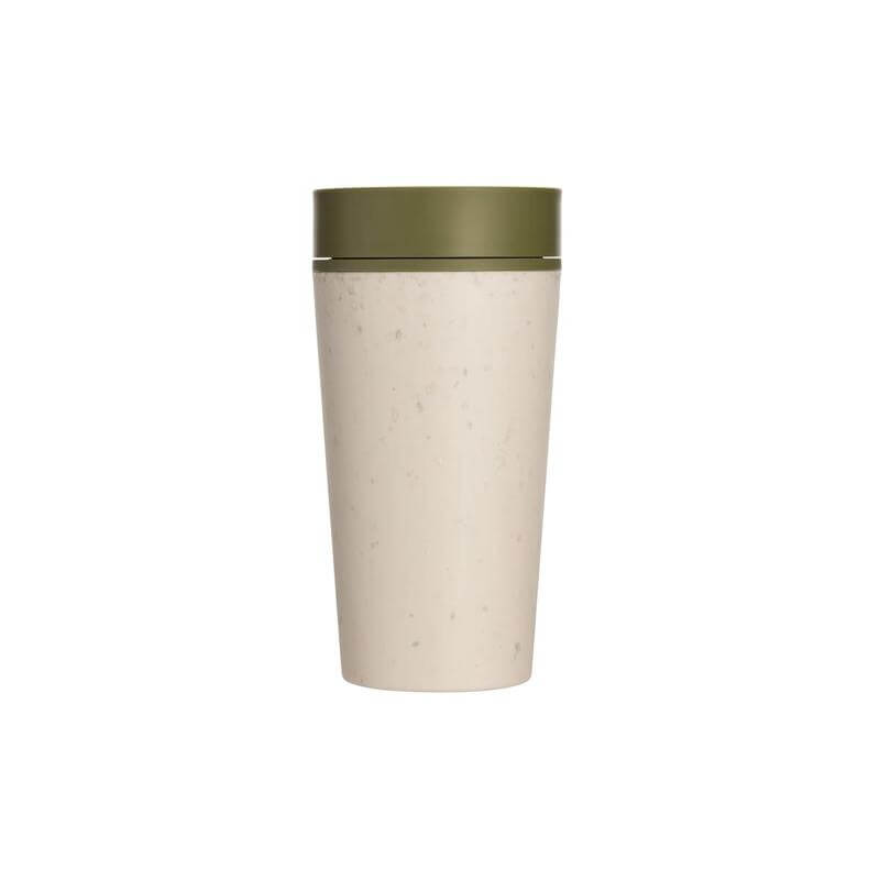 Circular Cup 12oz Cream &amp; Honest Green