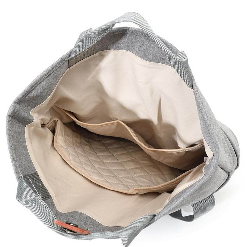 LORETTO - SANTHOME Messenger Bag - Light Grey