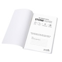 NEYA - eco-neutral  Stone Paper Notebook - Black