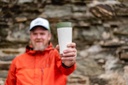 Circular Cup 12oz Cream &amp; Honest Green