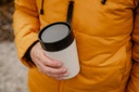 Circular Cup 8oz Cream &amp; Cosmic Black