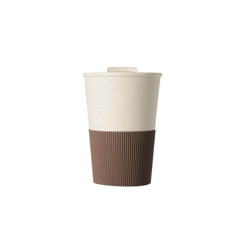 MALTA - Reusable Wheatstraw Cup 350ml - Brown
