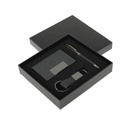 SILVAN - Giftology Gift Set (Card Holder, Key Chain and Pen) - Black